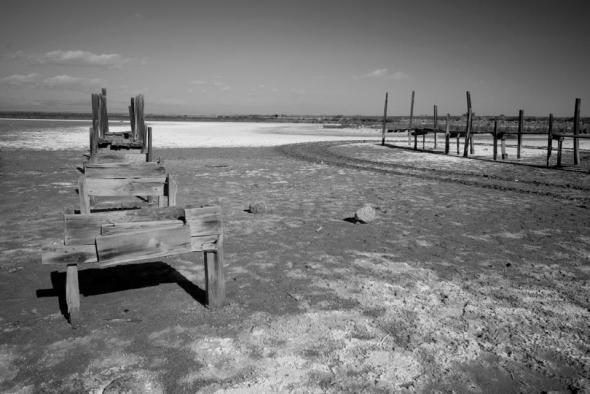 abandoned docks-Salton Sea